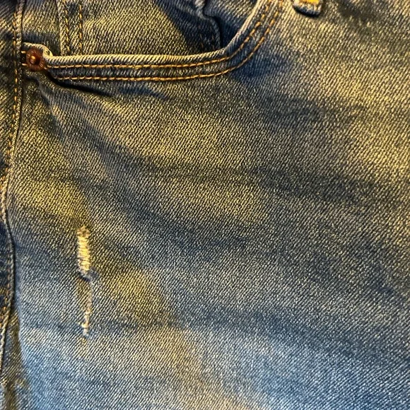 Old Navy Dark Blue Flare Jeans - Picture 5 of 6